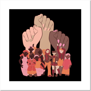 Colorful Women Empowerment Posters and Art